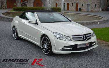 Mercedes E class coupe wide body expression Motorsport